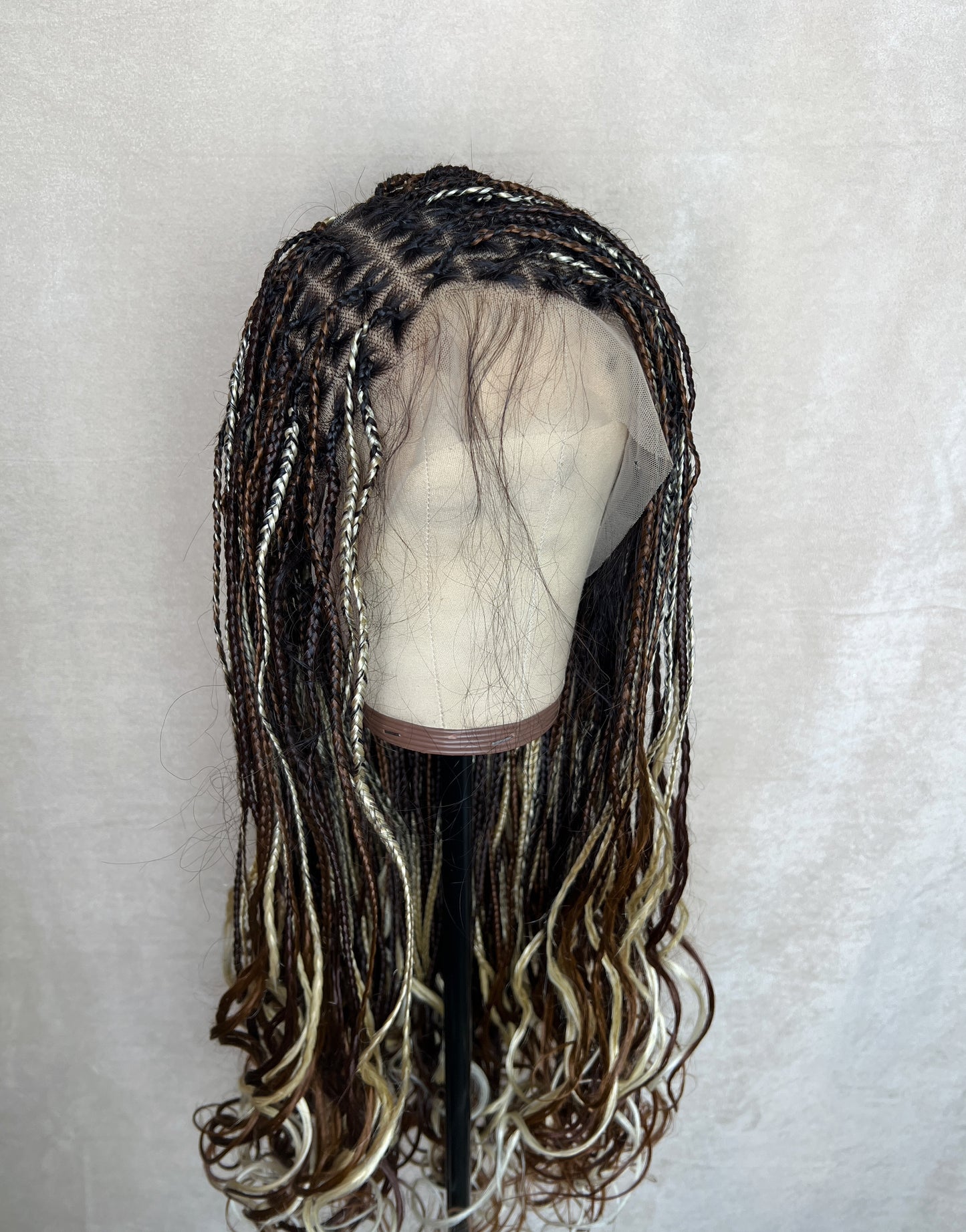 FB Curls Everywhere Realistic Braided Wig