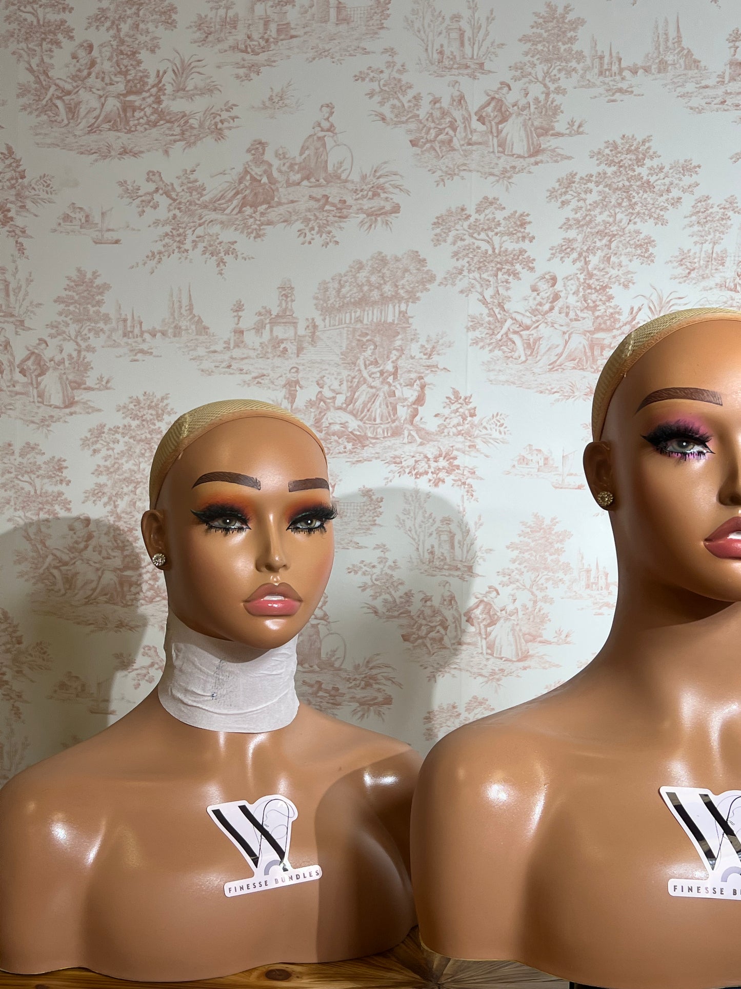 Luxury Handmade Head & Shoulder Mannequin Display