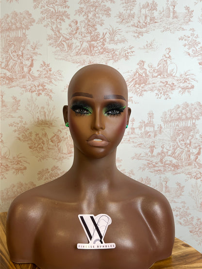 Luxury Handmade Head & Shoulder Mannequin Display