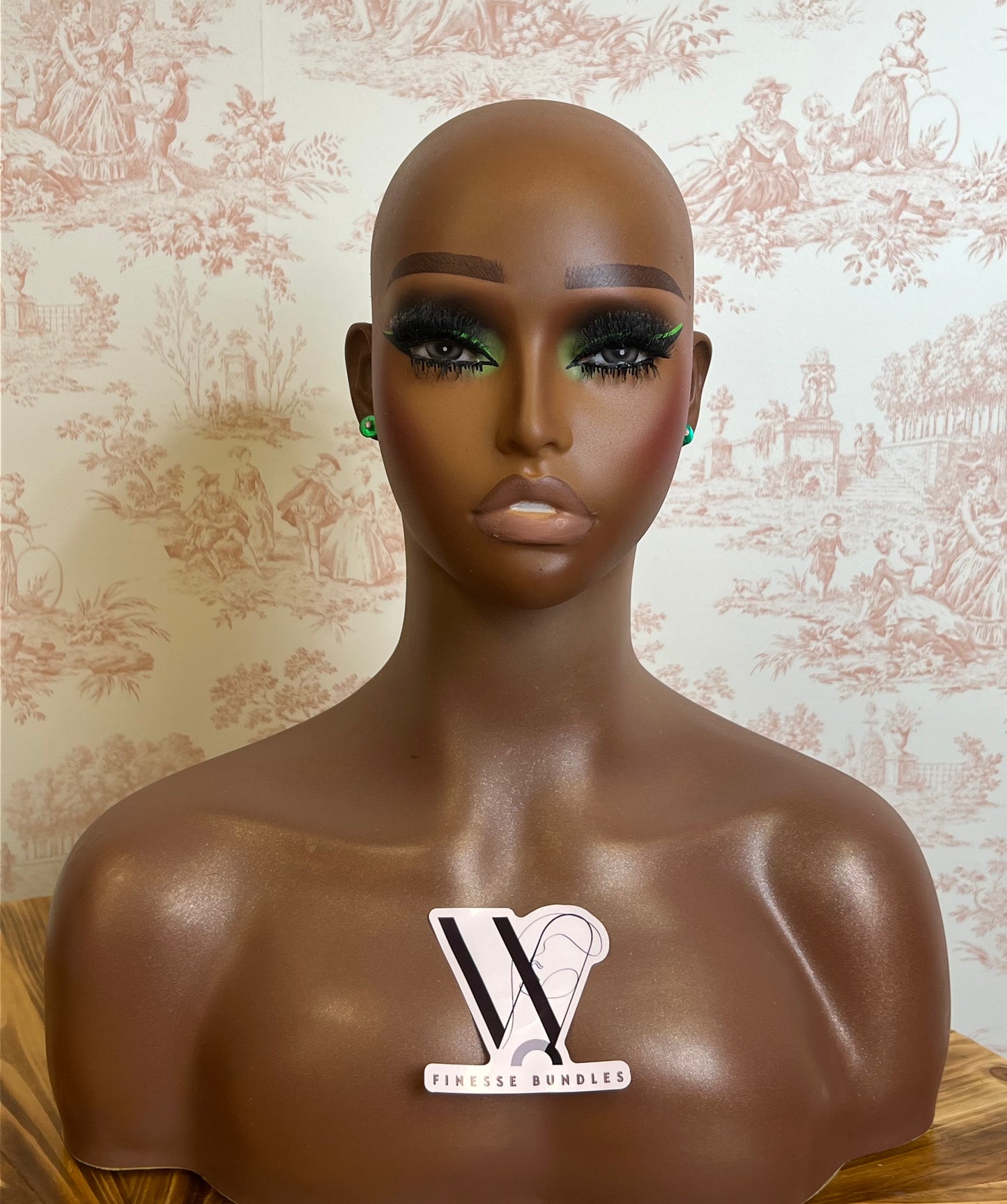 Luxury Handmade Head & Shoulder Mannequin Display