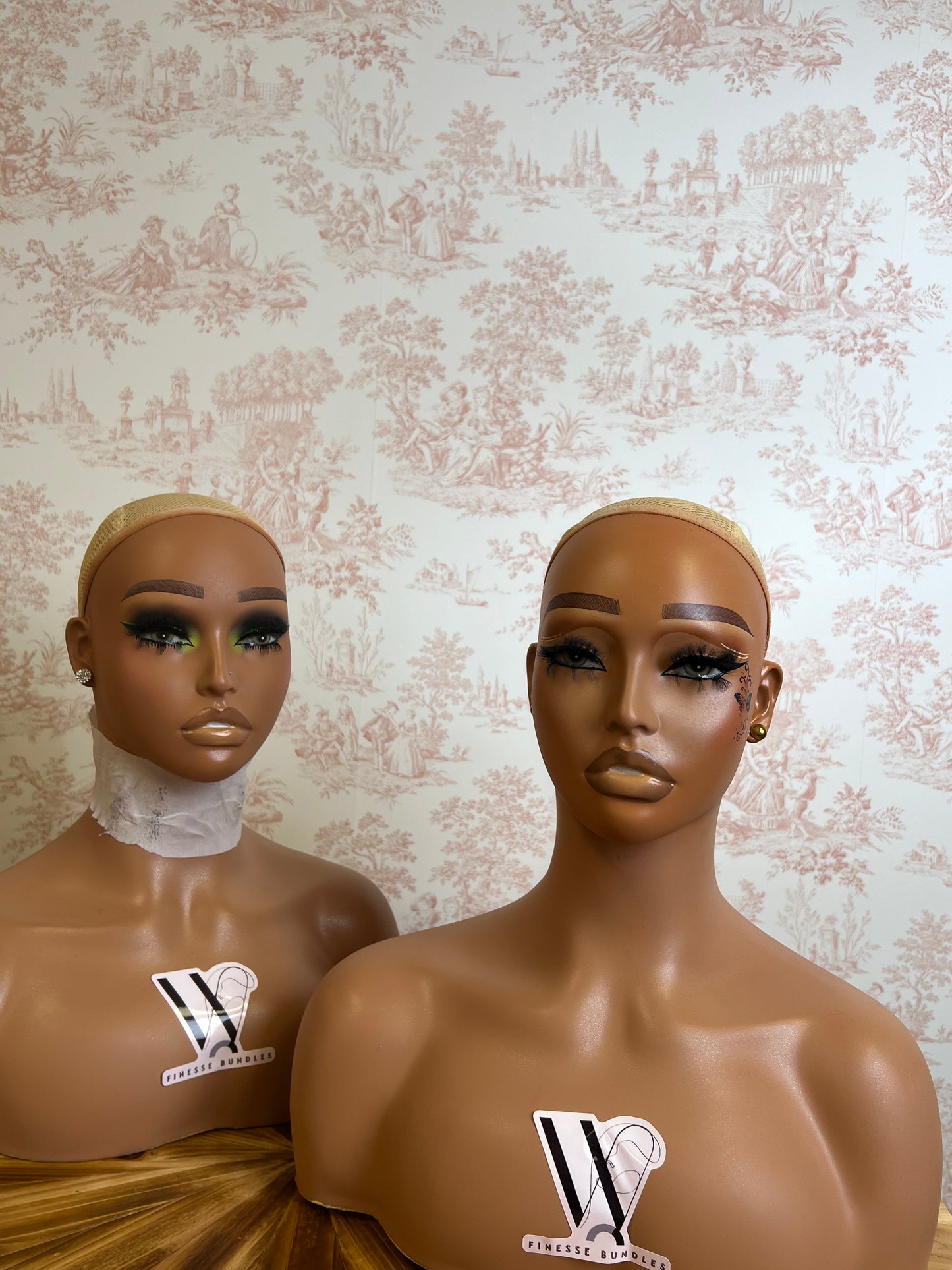 Luxury Handmade Head & Shoulder Mannequin Display
