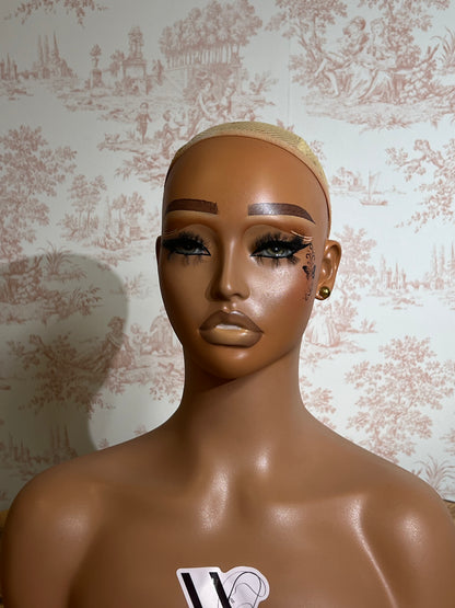 Luxury Handmade Head & Shoulder Mannequin Display