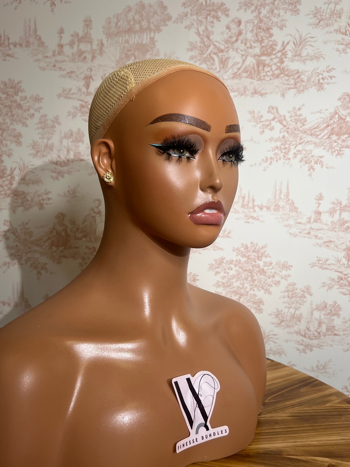 Luxury Handmade Head & Shoulder Mannequin Display