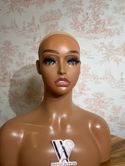 Luxury Handmade Head & Shoulder Mannequin Display