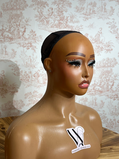Affordable Plastic Head & Shoulder Mannequin