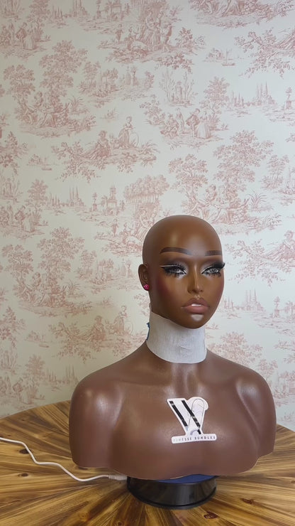 Luxury Handmade Head & Shoulder Mannequin Display