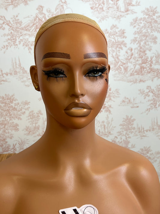 Luxury Handmade Head & Shoulder Mannequin Display