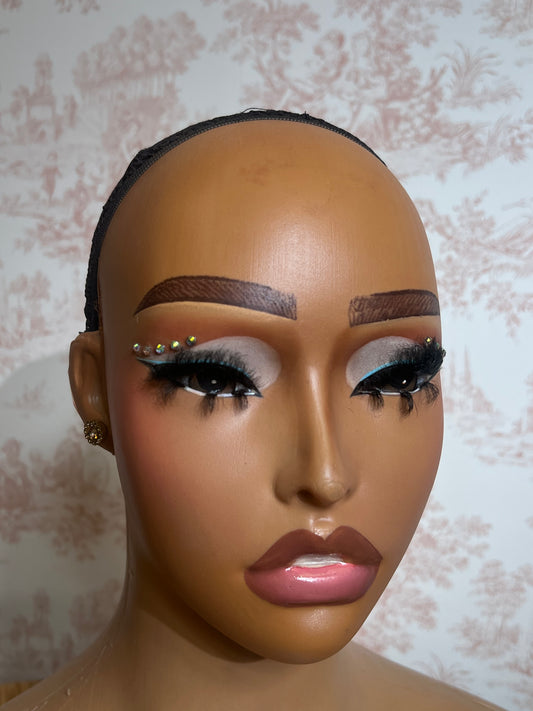 Affordable Plastic Head & Shoulder Mannequin