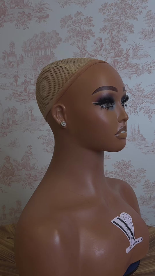 Luxury Handmade Head & Shoulder Mannequin Display